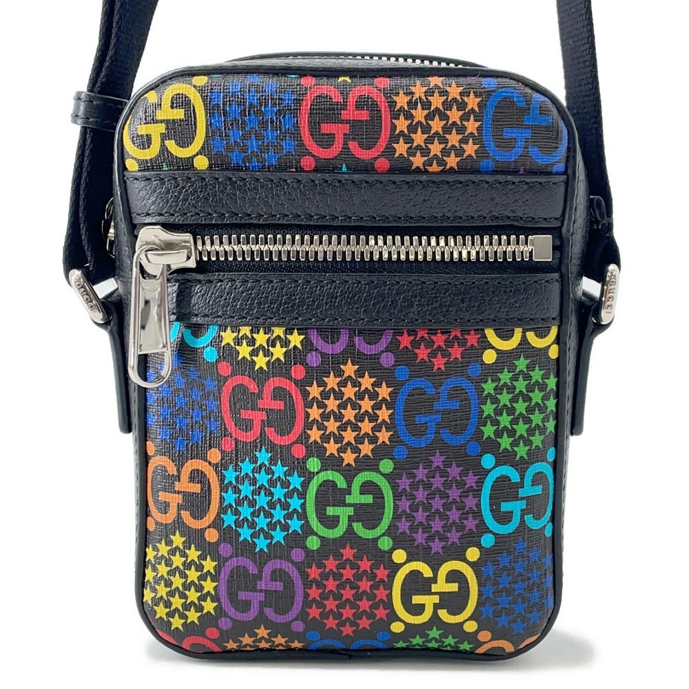 Gucci Shoulder Bag GG Psychedelic Black